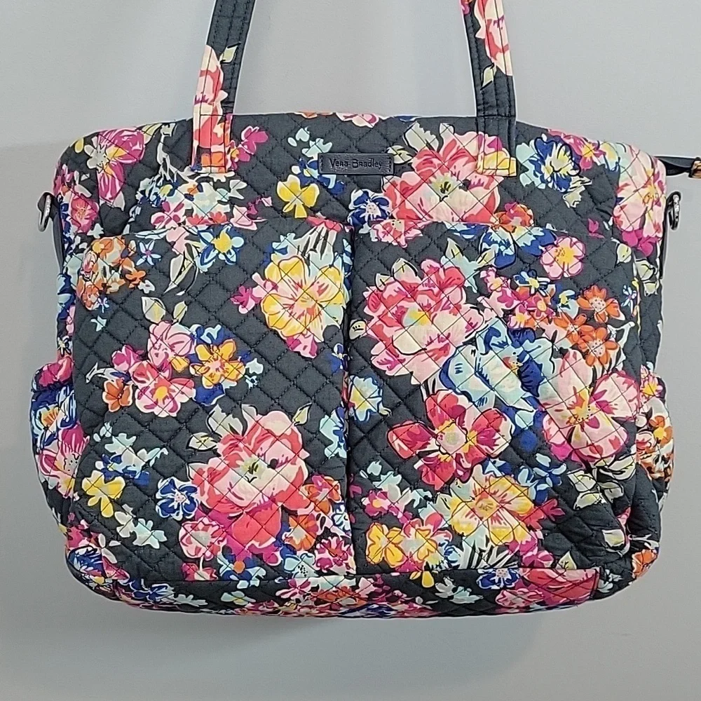 Vera Bradley Ultimate Baby Bag in Pretty Posies pattern